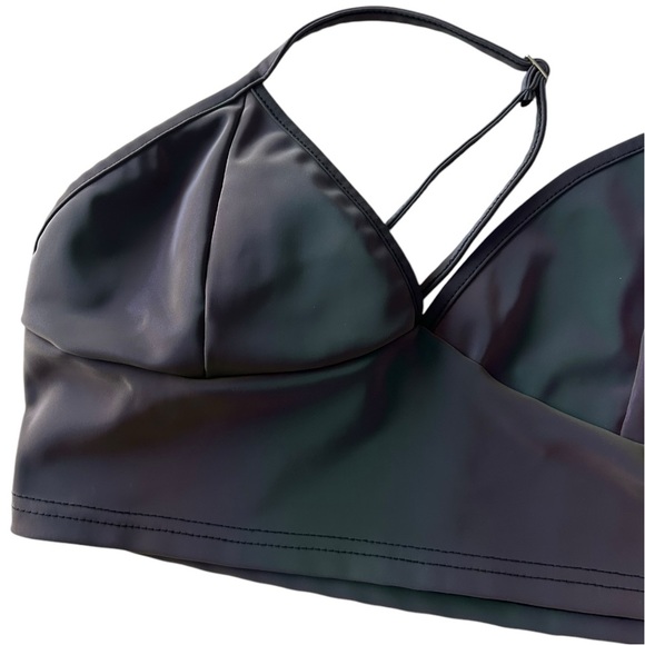 Giovacker Women's Reflective Crop Tops Festival Rave Outfits Girls Club Tank - Picture 9 of 12